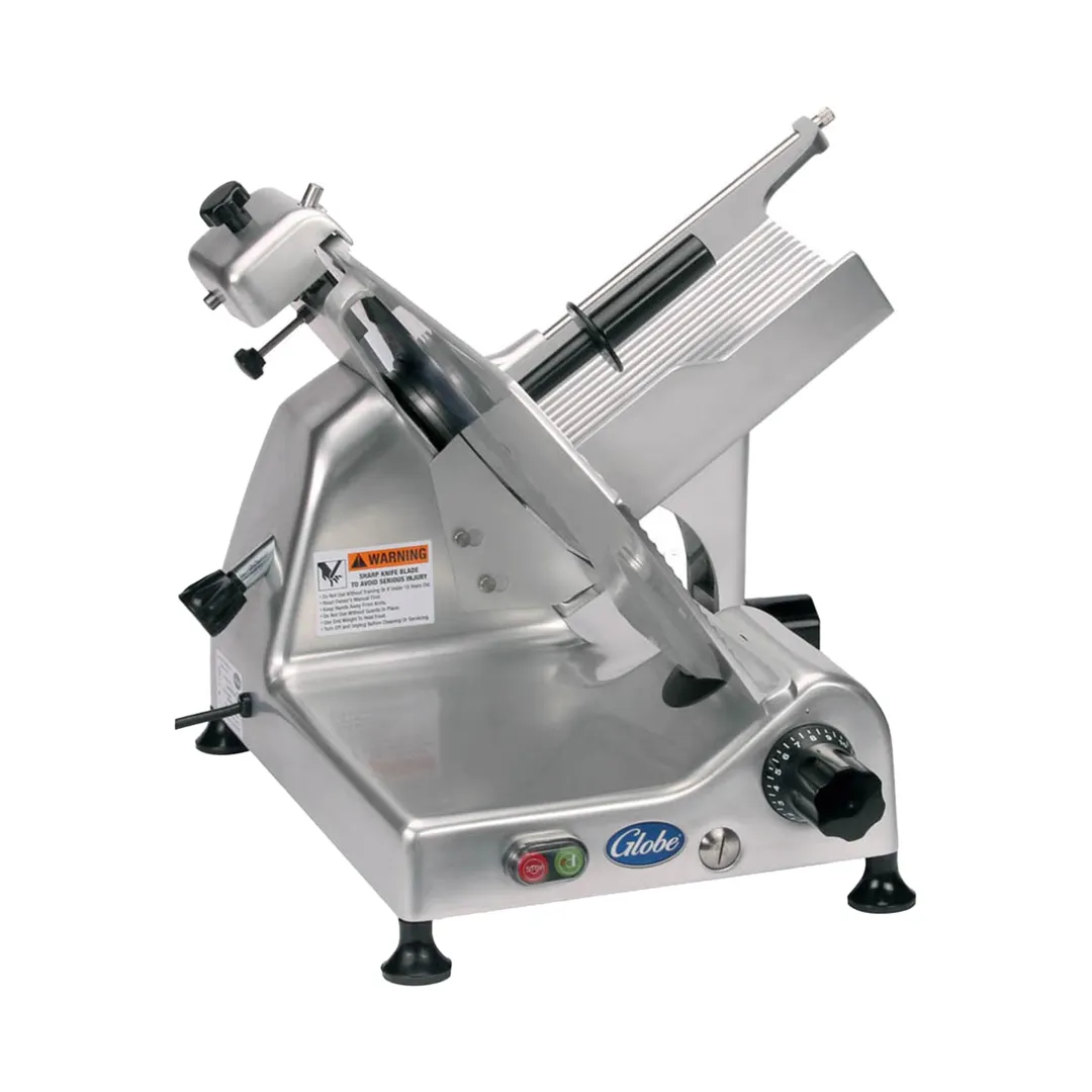 Globe G14 G-Series 14" Medium-Duty Manual Meat Slicer, Belt-Driven, 1/2 HP