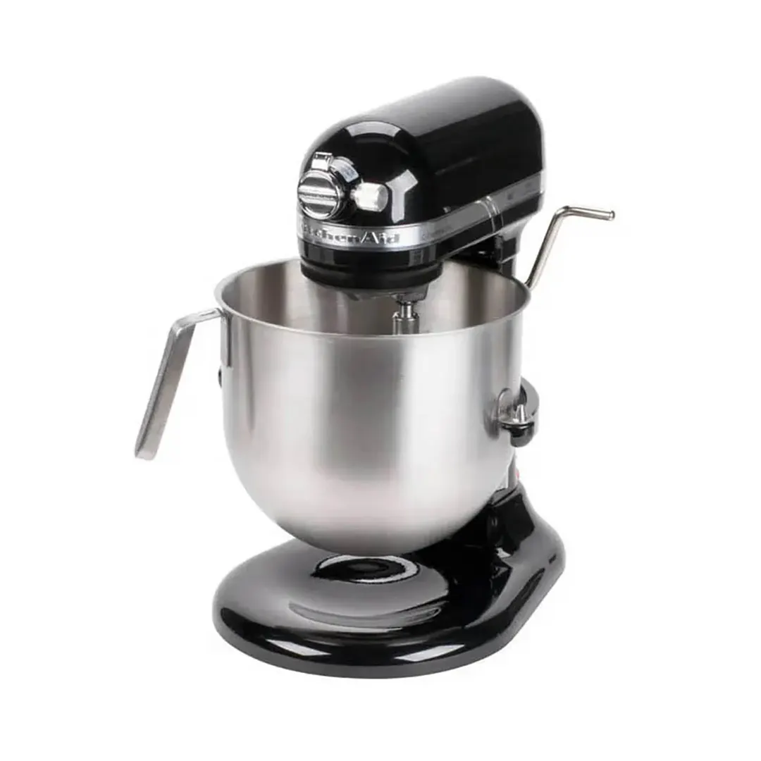 KitchenAid KSM8990OB Commercial 8-qt Bowl Lift Stand Mixer, 10-Speed, 1-3/10 hp, Onyx Black 