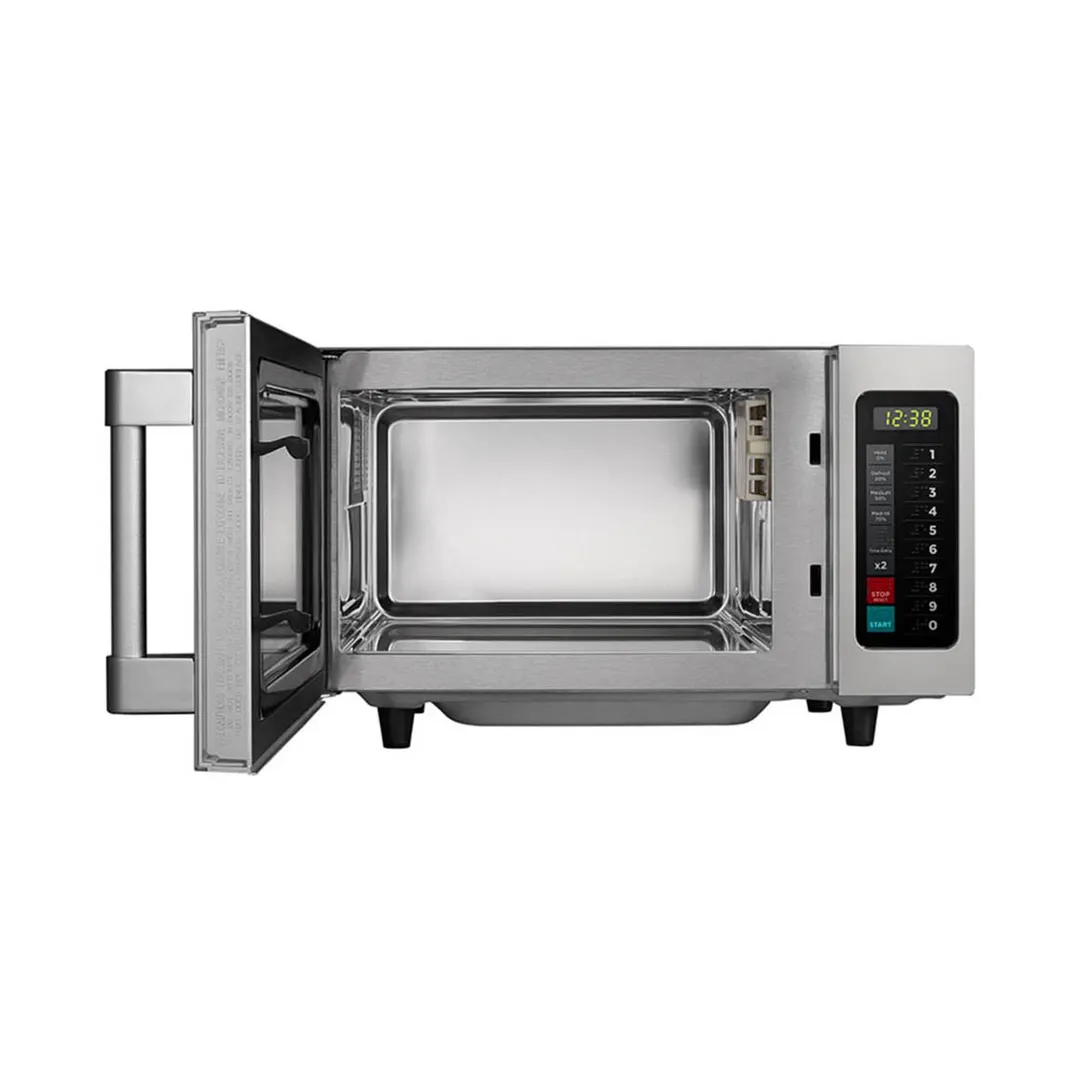 Midea 1025F1A 1000 W Light Duty Commercial Microwave Oven, 0.9 Cu Ft, Touch Pad, 120V