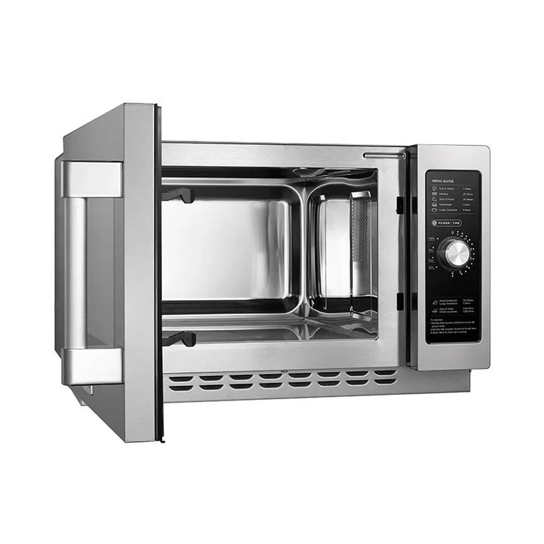 Midea 1034N0A 1000 Watts Medium Duty Commercial Microwave Oven, 1.2 Cu Ft, Dial Control, 120V