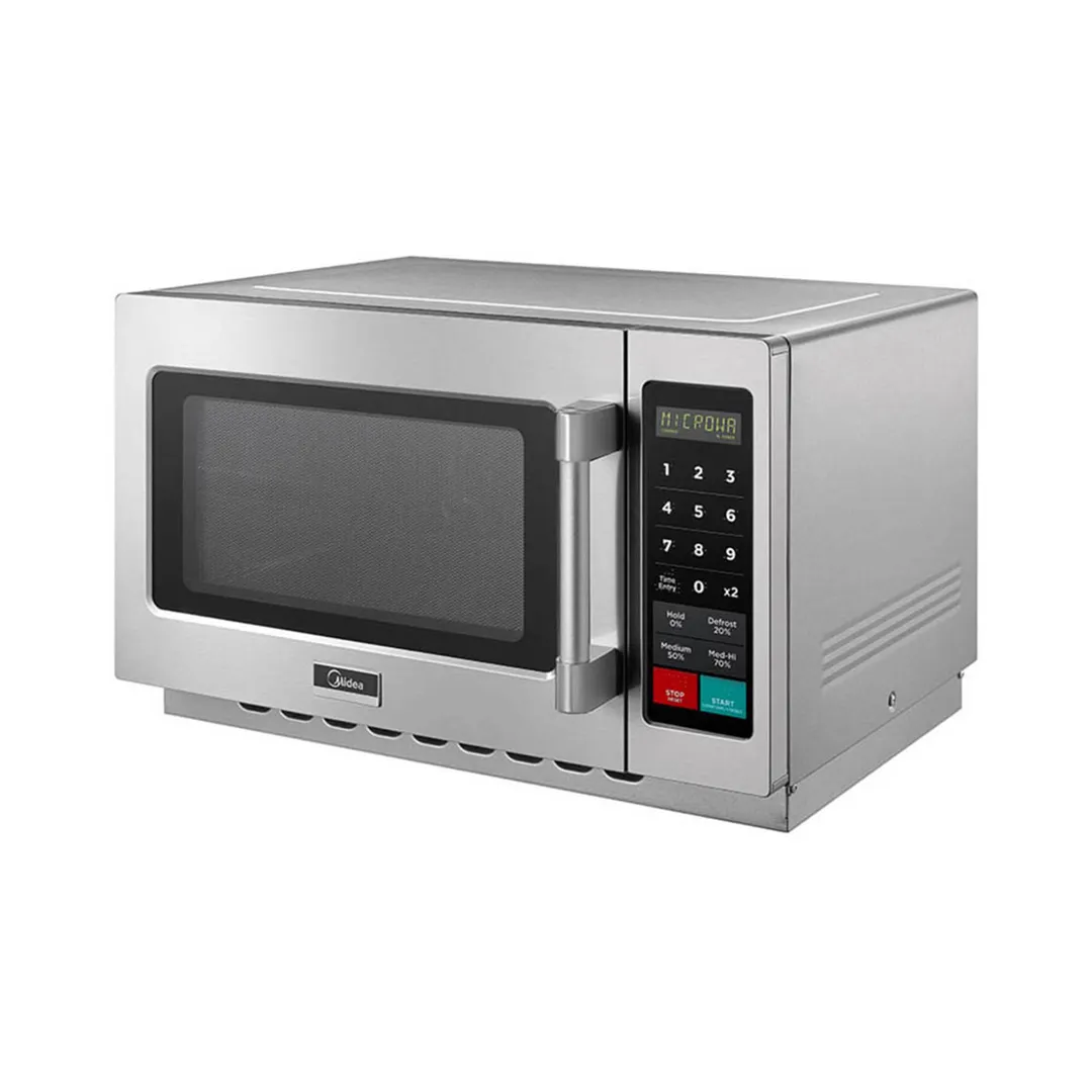Midea 1034N1A 1000 Watts Medium Duty Commercial Microwave Oven, 1.2 Cu Ft, Touch Pad, 120V