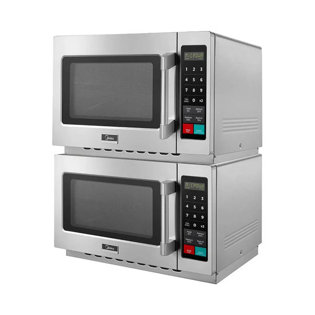 Midea 1034N1A 1000 Watts Medium Duty Commercial Microwave Oven, 1.2 Cu Ft, Touch Pad, 120V