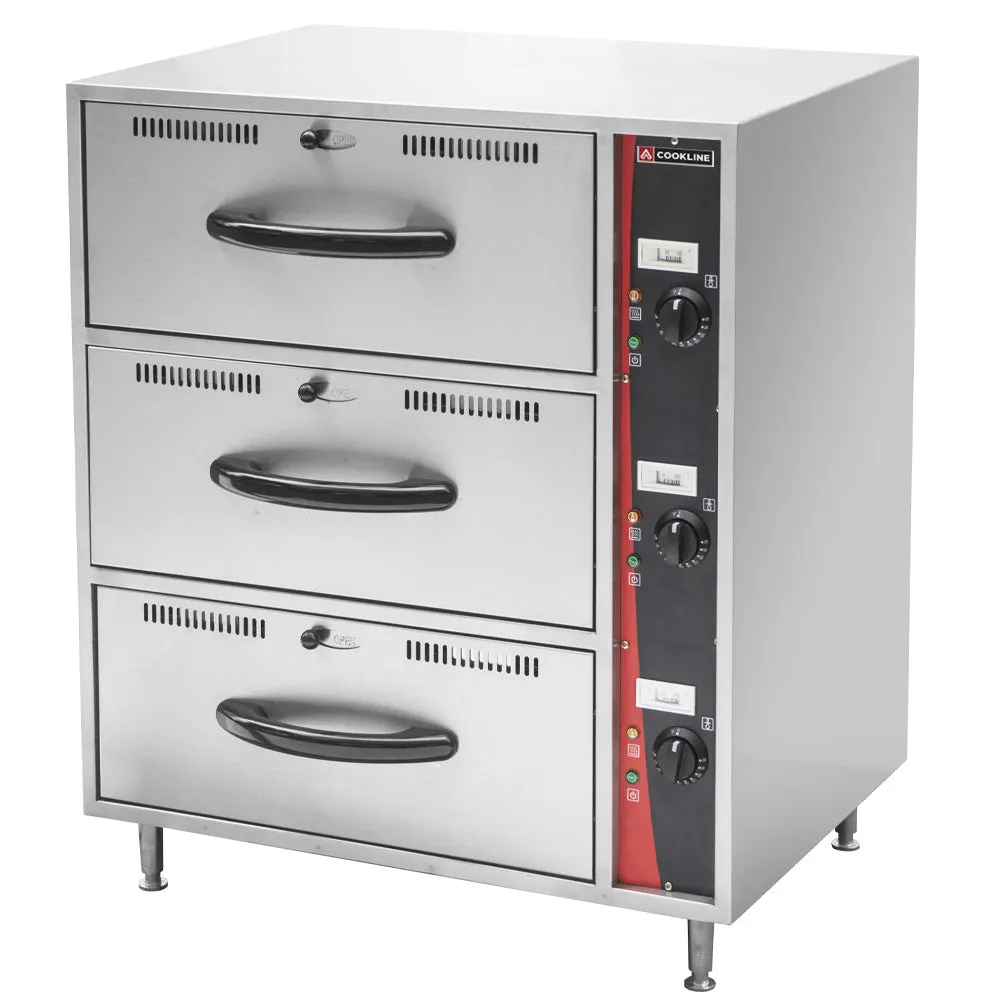 Cookline C-DW-3 Free Standing Warming Drawer