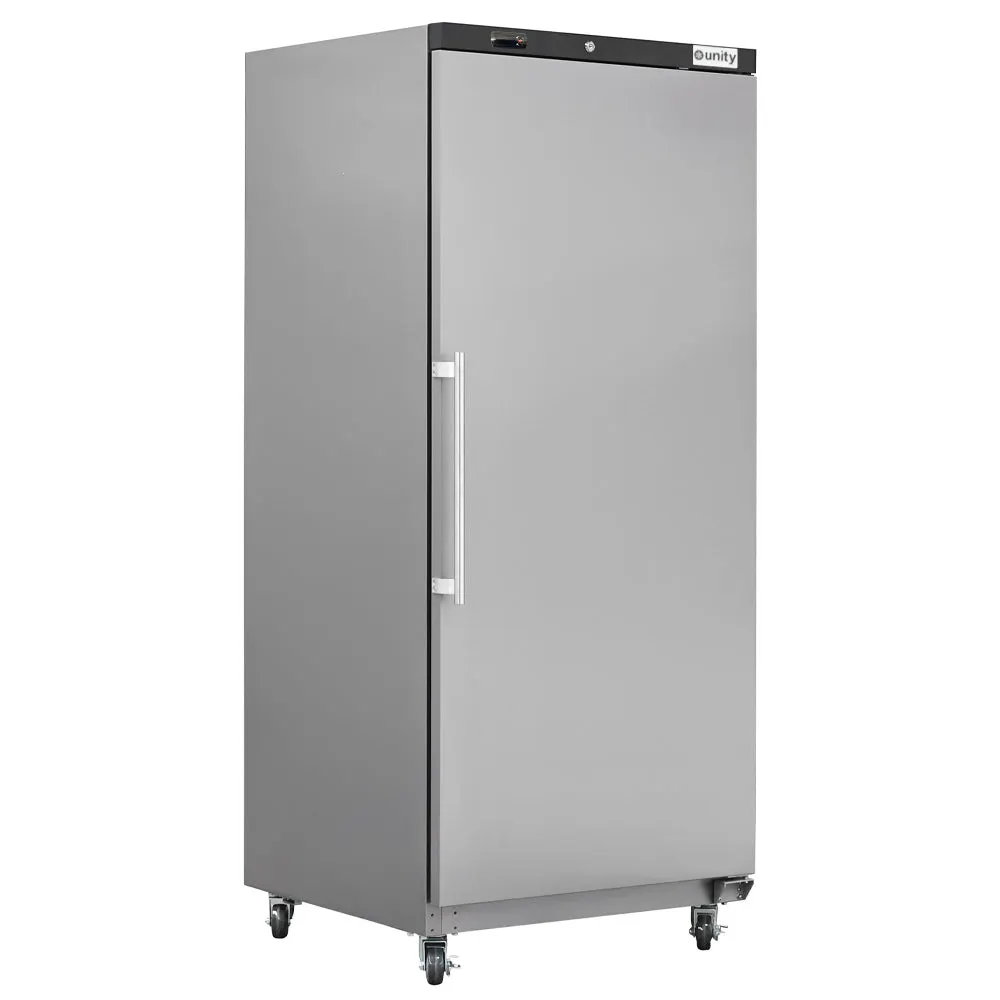Unity U-22RE 31" 1-Solid Door Reach-In Refrigerator, 18 cu. ft., R290, 1/8 HP 115V