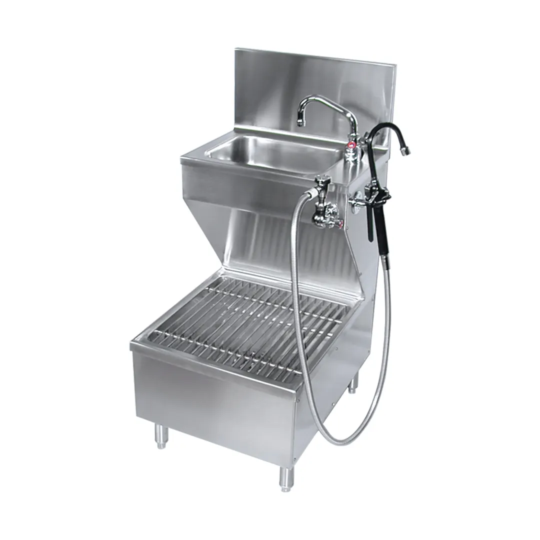 IMC Teddy CMS-X Combination Hand & Mop Sink, Free-Standing,