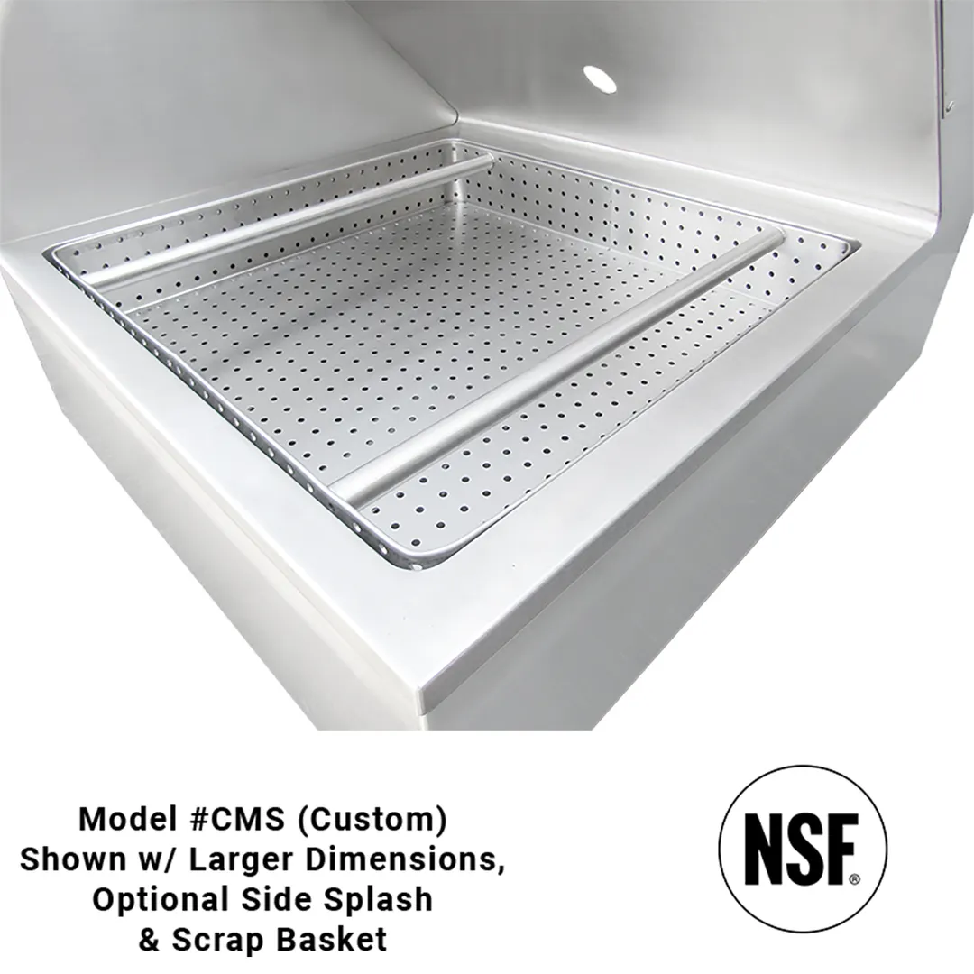 IMC Teddy CMS-X Combination Hand & Mop Sink, Free-Standing,