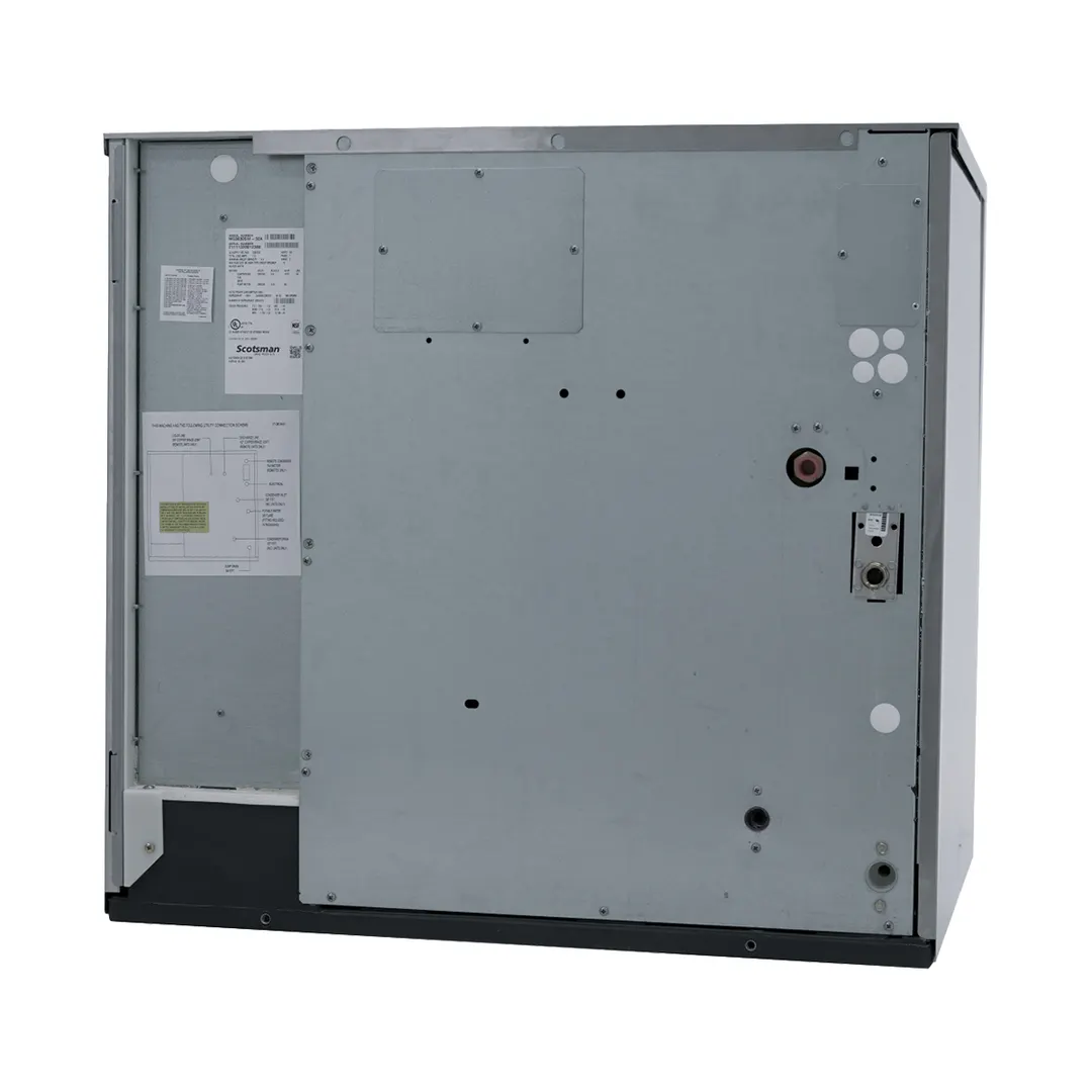 Scotsman MC0830SWX-32 Water-Cooled Half-Cube Ice Maker, 907 lb/24h, AgION, R290, 208-230V, Stainless