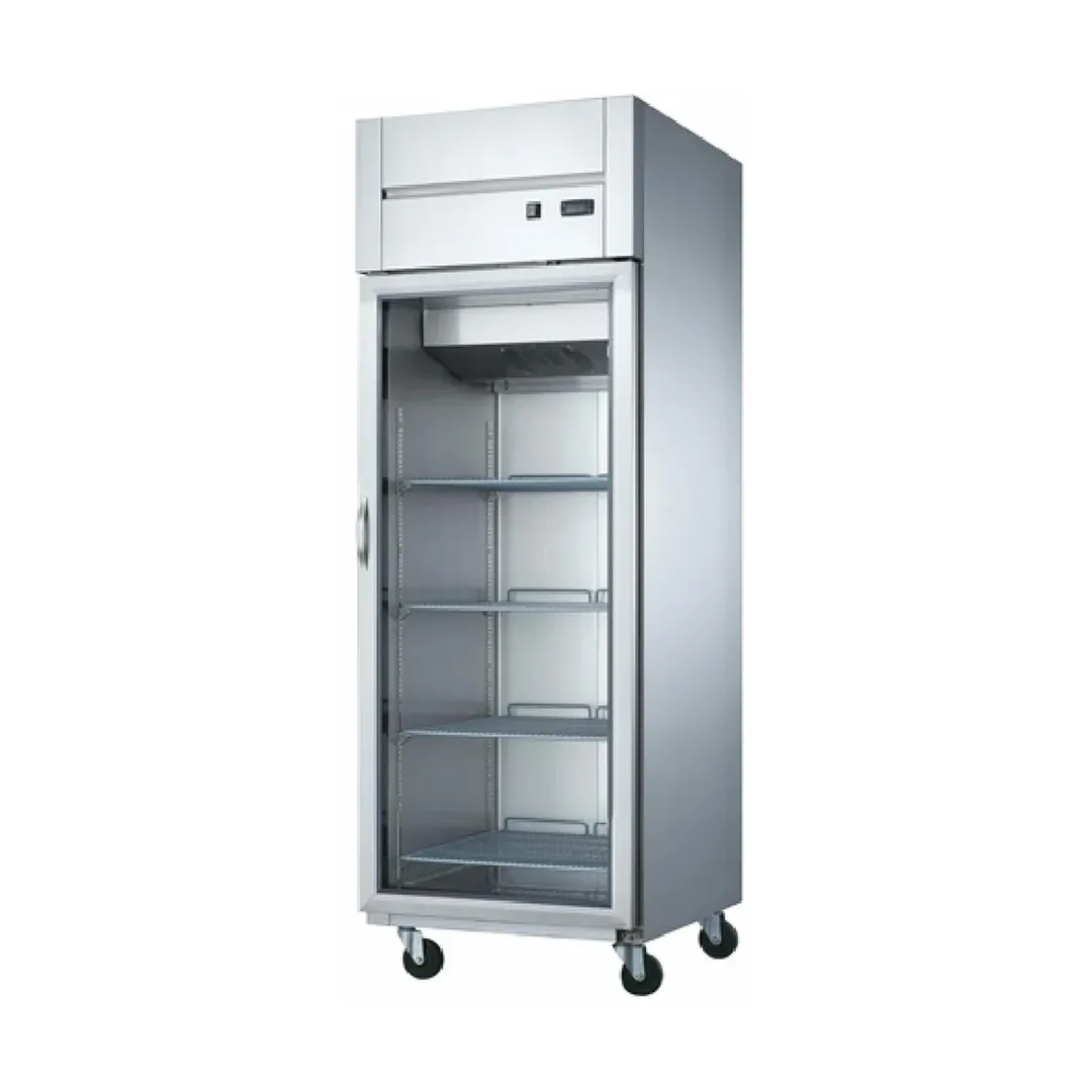 Dukers Appliance Co D28AR-GS1 28" 1-Glass Door Reach-In Refrigerator, Top Mount, 18.31 cu. ft.