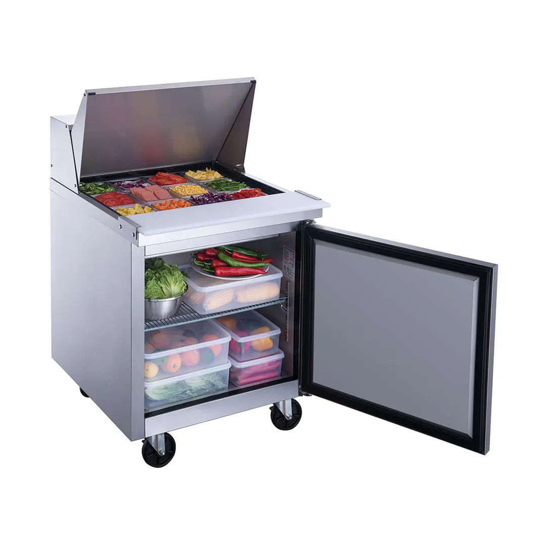 Dukers Appliance Co DSP29-12M-S1 29" Mega Top Sandwich/Salad Prep Table w/ 1 Door
