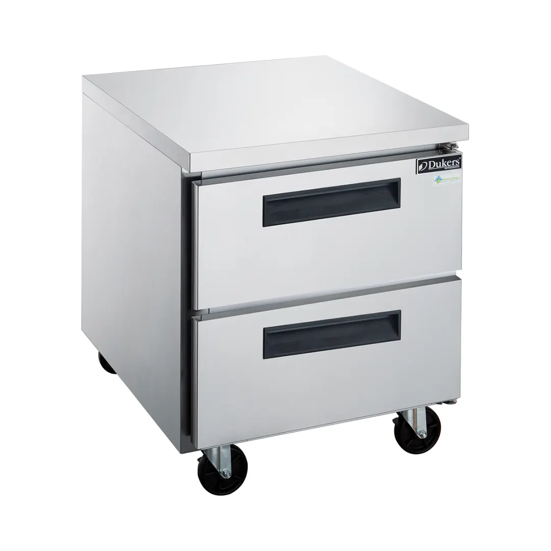 Dukers Appliance Co DUC29R-D2 29" 2-Drawers Undercounter Refrigerator, Stainless Steel, 6.99 cu. ft.