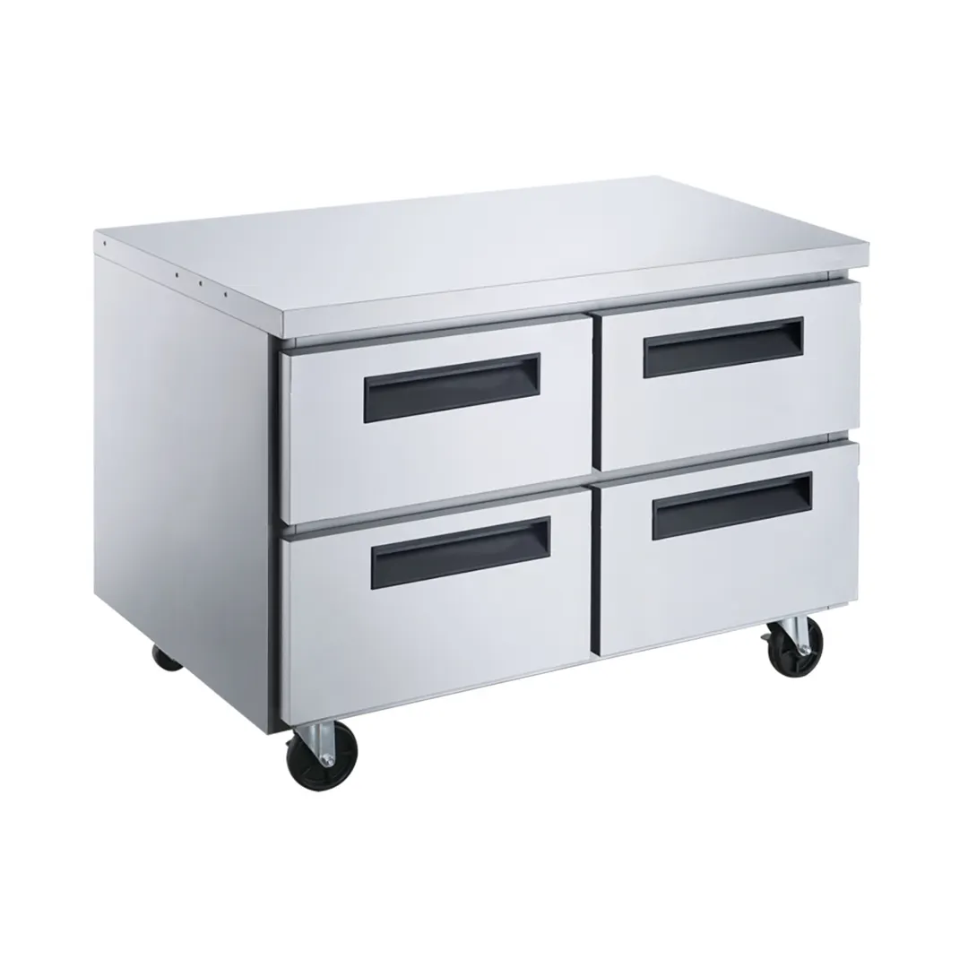 Dukers Appliance Co DUC48R-D4 48" 4-Drawers Undercounter Refrigerator, Stainless Steel, 12.21 cu. ft.
