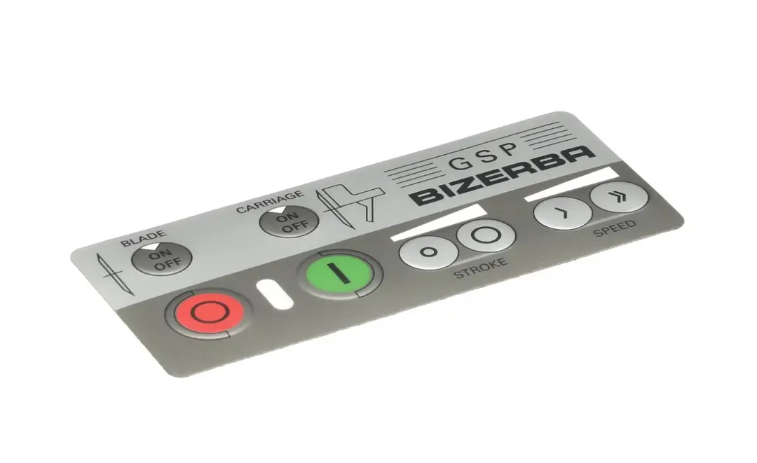 Alfa International BIZ-0403 - Bizerba 60386400403 Touchpad Overlay for GSP Slicers, Pad, Precision Control