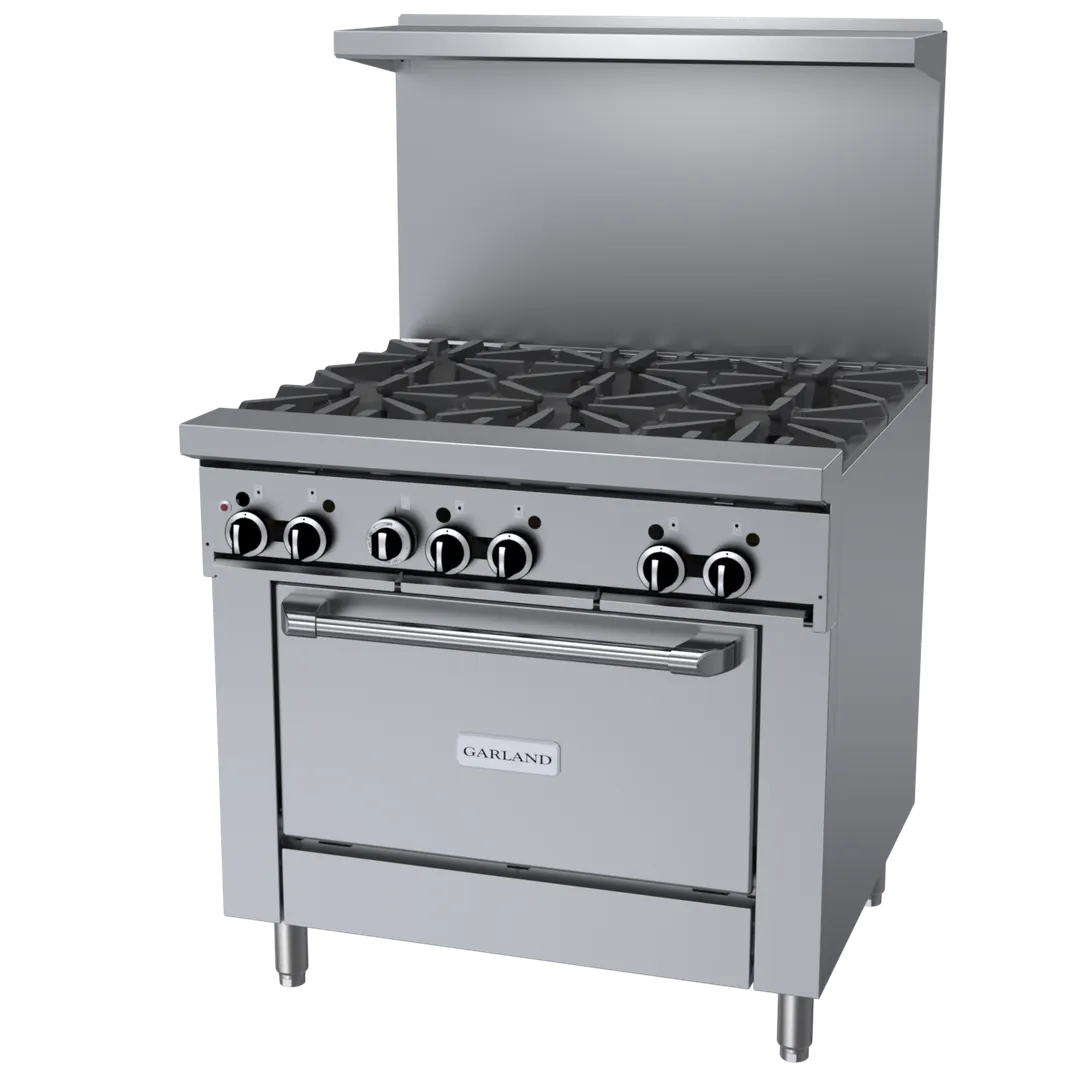 Garland US Range GFE36-6C Gas 36" Restaurant Range