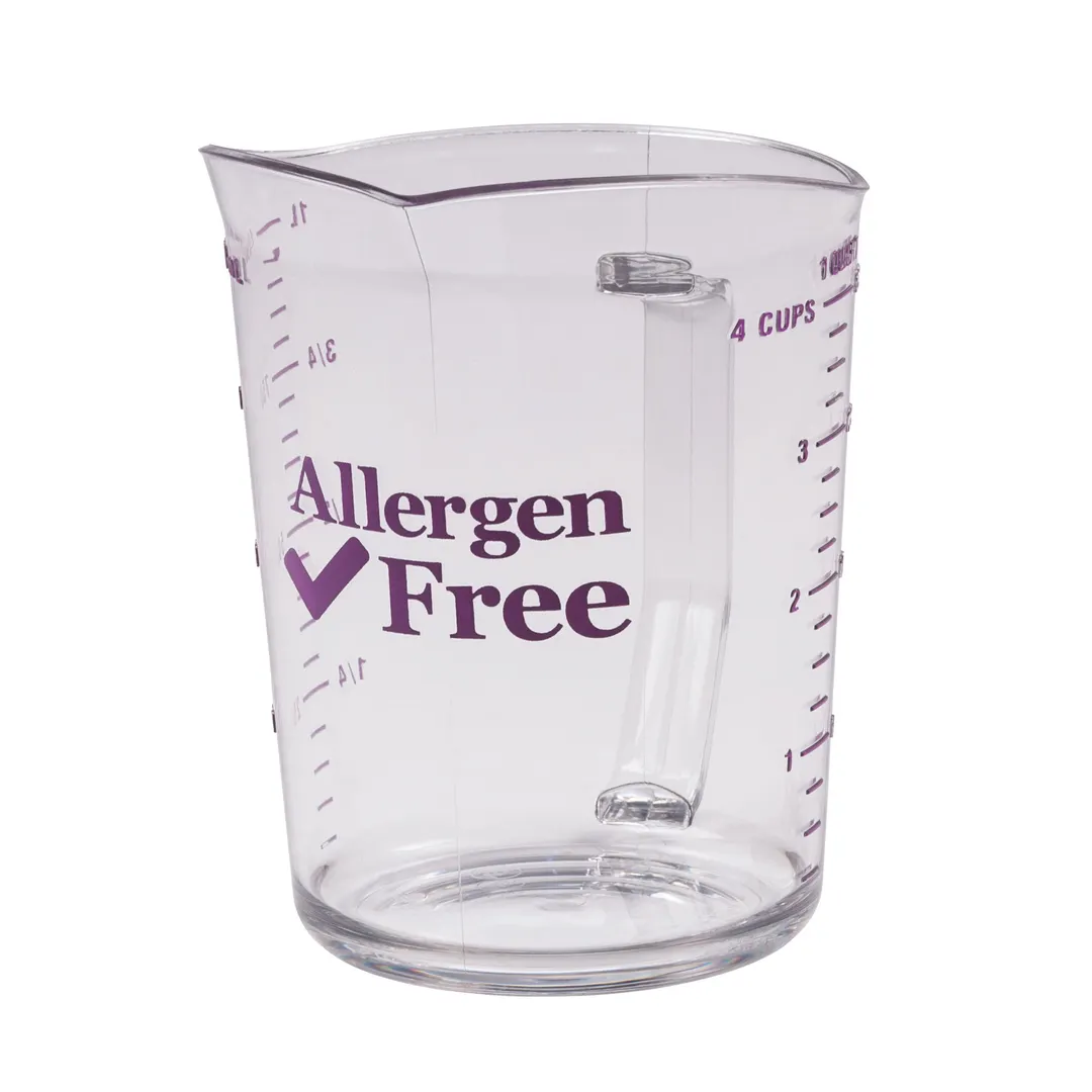 Cambro 100MCCW441 Measuring Cup - 1 Quart (32 oz) Plastic, Purple Graduations, Dishwasher Safe
