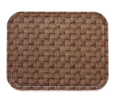 Cambro 1014301 Rectangular Tray, 10-5/8" x 13-3/4" Wood, Fiberglass, NSF, Dishwasher Safe