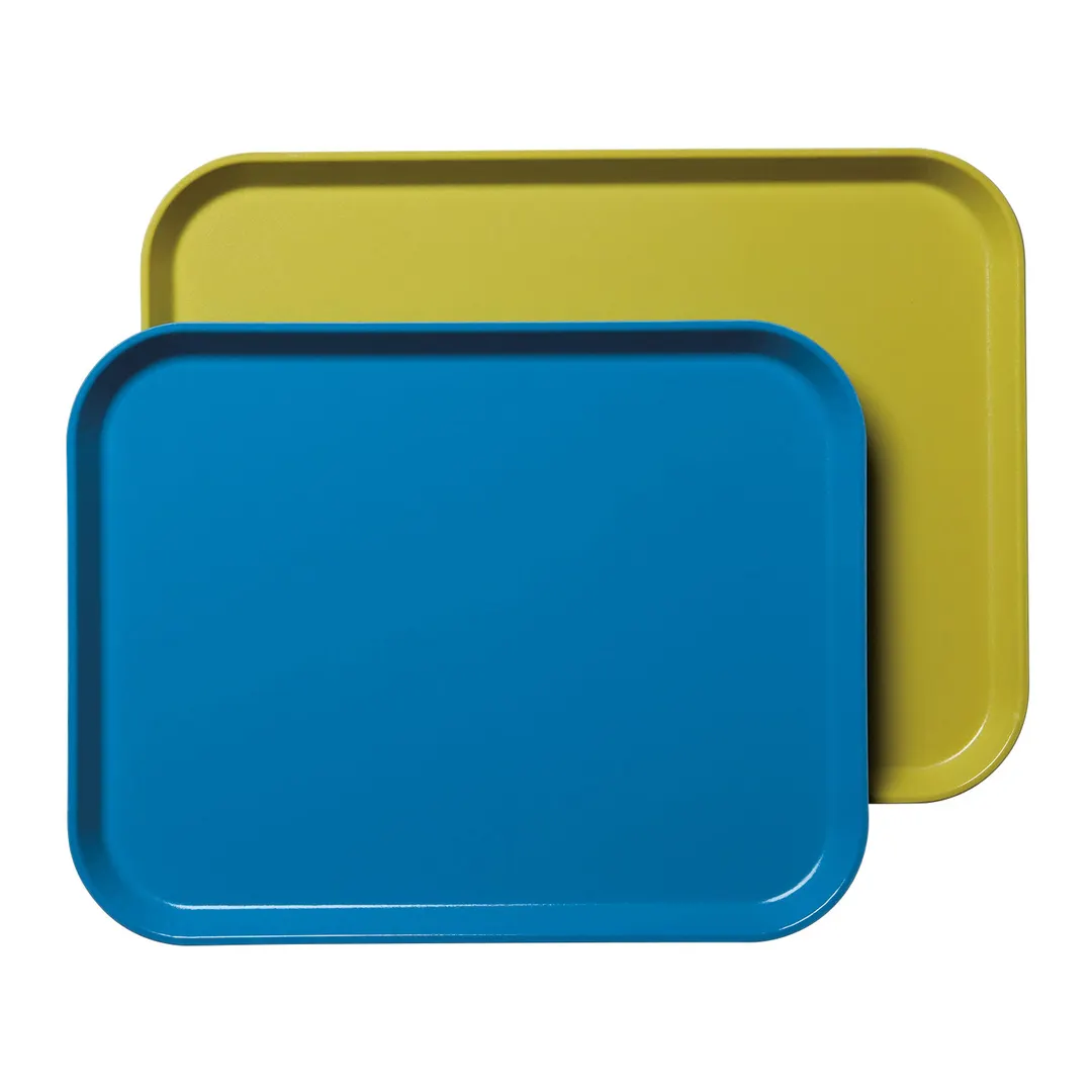 Cambro 1014CL145 Camlite Tray, Yellow Fiberglass, 10-5/8" x 13-3/4", Dishwasher Safe, Made in USA