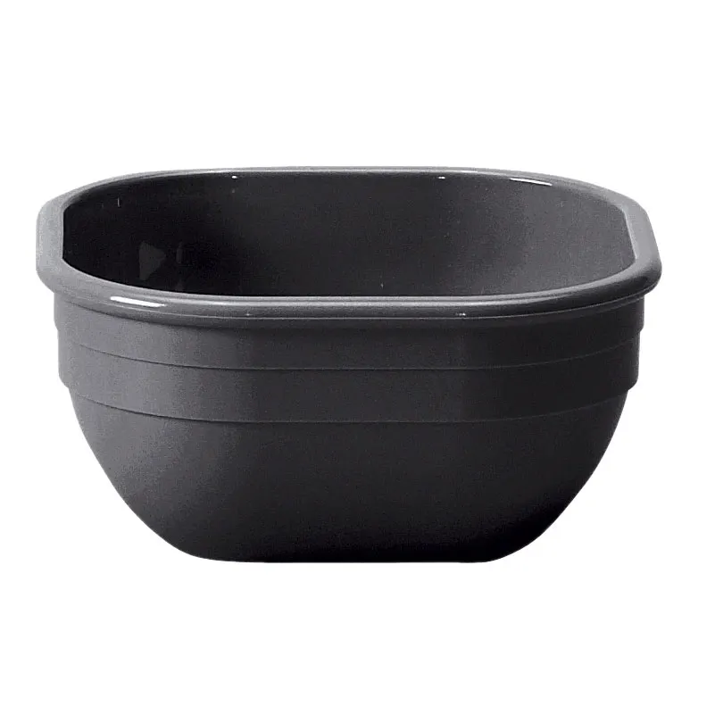 Cambro 10CW110 Plastic Bowl, 4", 9.4 Oz, Black Polycarbonate, NSF, Dishwasher Safe – Made in USA