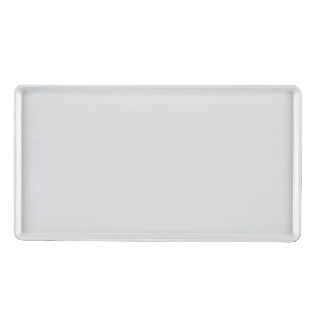 Cambro 1216D148 Dietary Tray - 12" x 16" White Fiberglass, High‑Impact, NSF, Dishwasher Safe