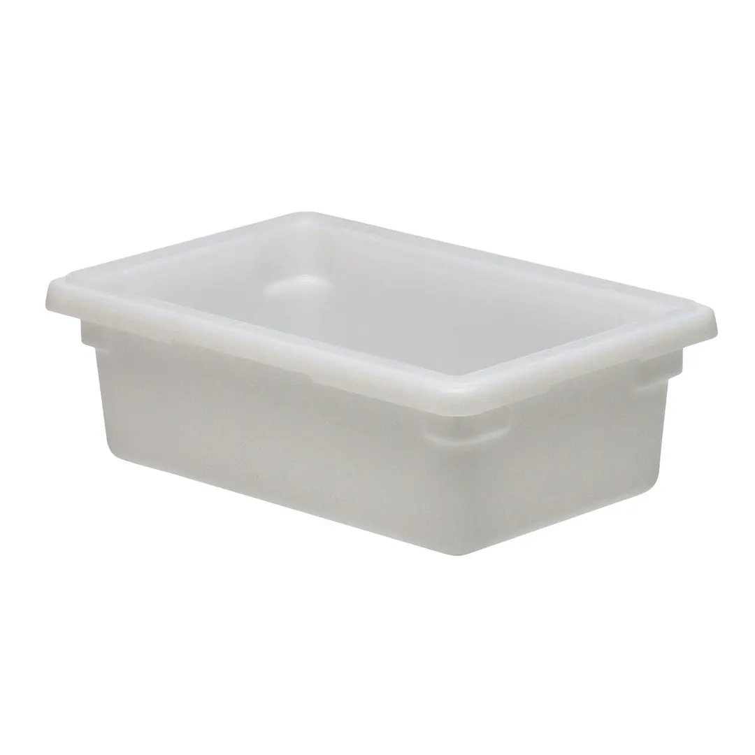 Cambro 12186P148 Food Storage Box – 12" x 18" x 6" (3 gal), Poly White, Dishwasher‑Safe