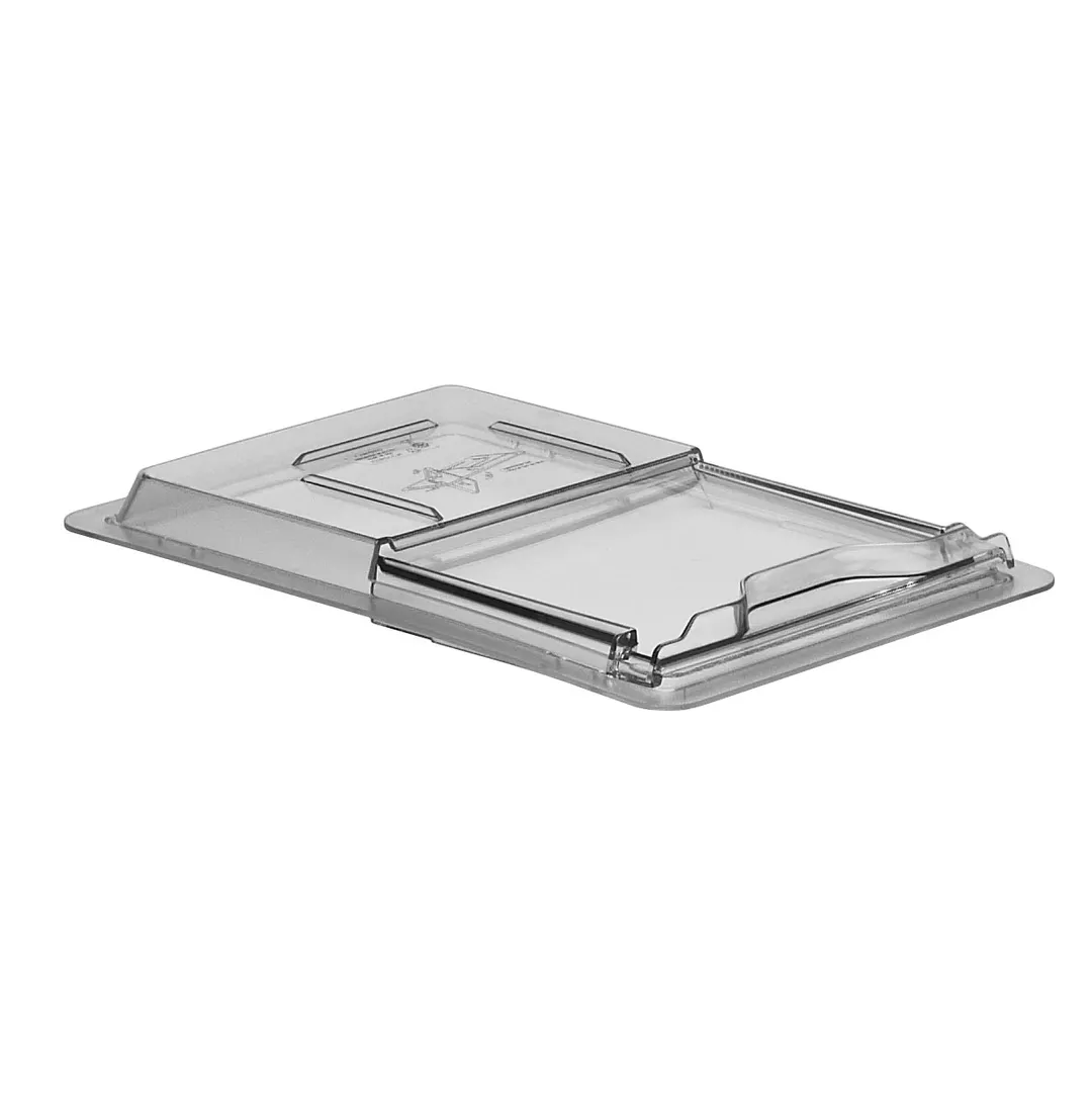 Cambro 1218SCCW135 SlidingLid Clear PC Cover, Fits 12" x 18" Boxes, NSF