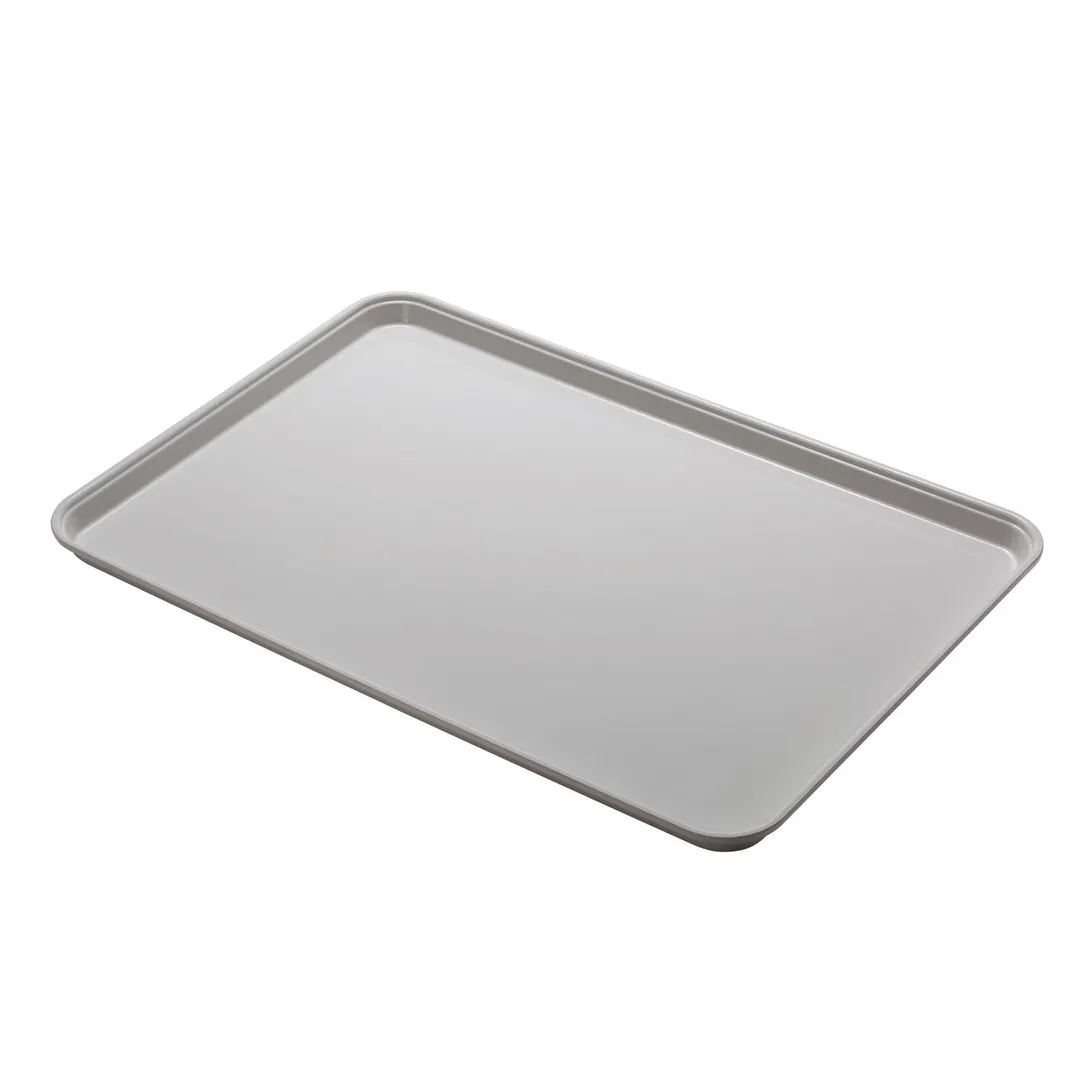 Cambro 1224MT148 Display Tray, 12-7/16" x 24" x 3/4" White Fiberglass, NSF, Dishwasher Safe
