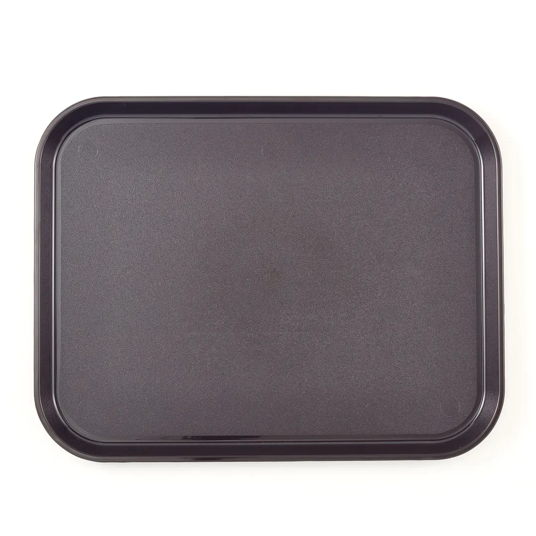 Cambro 1418CWNS485 Camwear Tray – 14" x 18" Gray Poly, Metal, Non‑Skid, Lugs/Dri‑Stak, NSF, DW Safe
