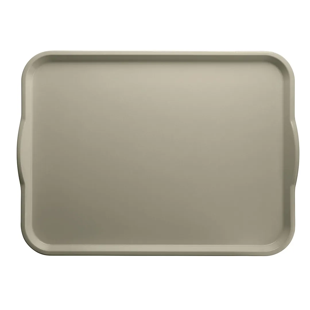 Cambro 1418H104 Camtray Dietary Tray – 14" x 18" Fiberglass, Desert Tan, NSF, Made in USA