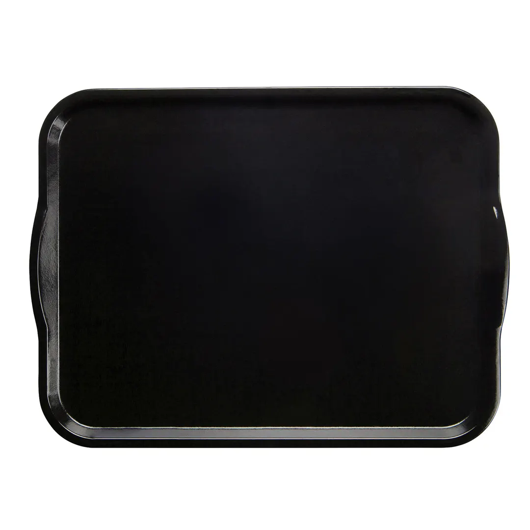 Cambro 1418H110 Camtray Dietary Tray–Rectangular 14" x 18", Black Fiberglass Handles, NSF