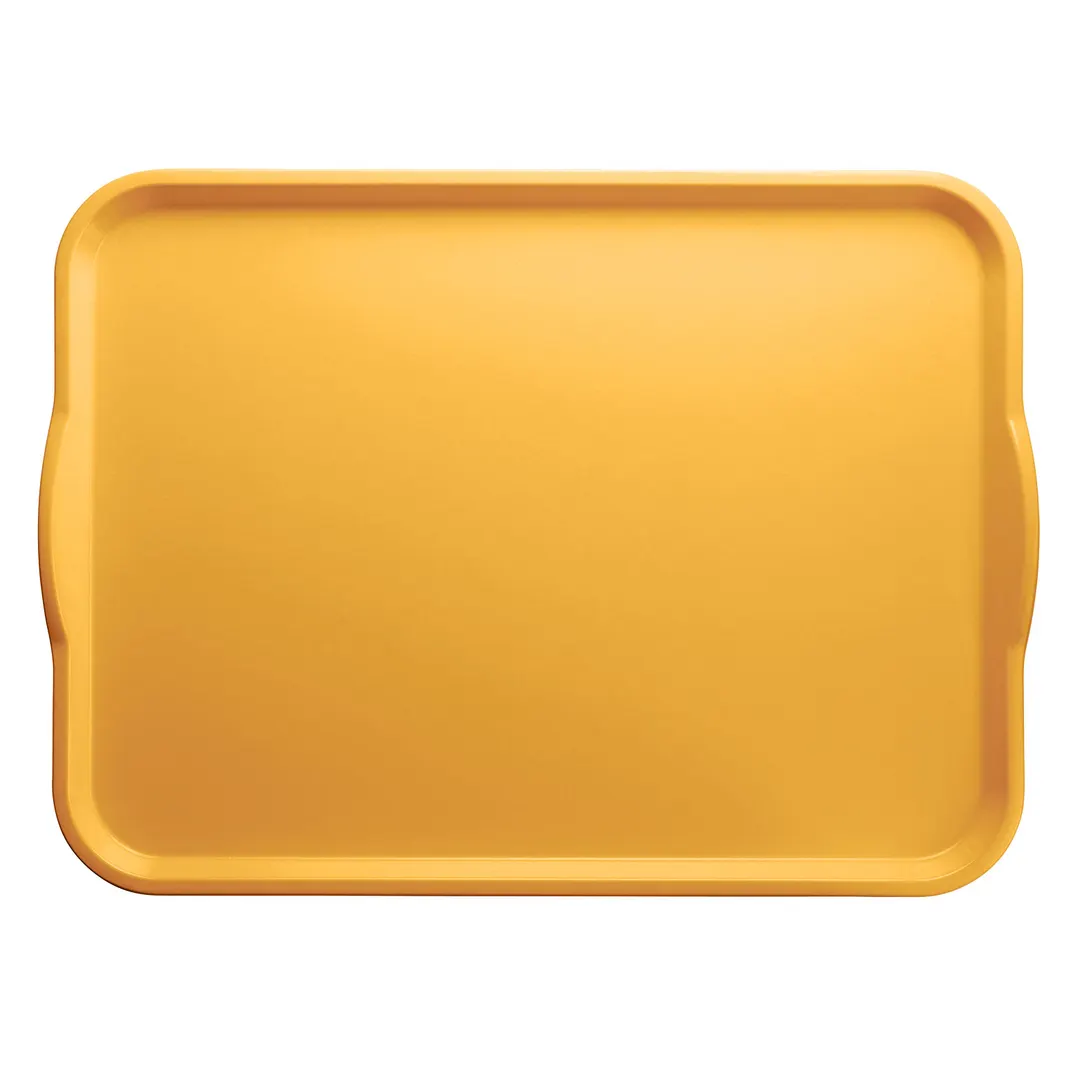 Cambro 1418H171 Camtray Dietary Tray – Rectangular 14" x 18", Fiberglass, Tuscan Gold, NSF