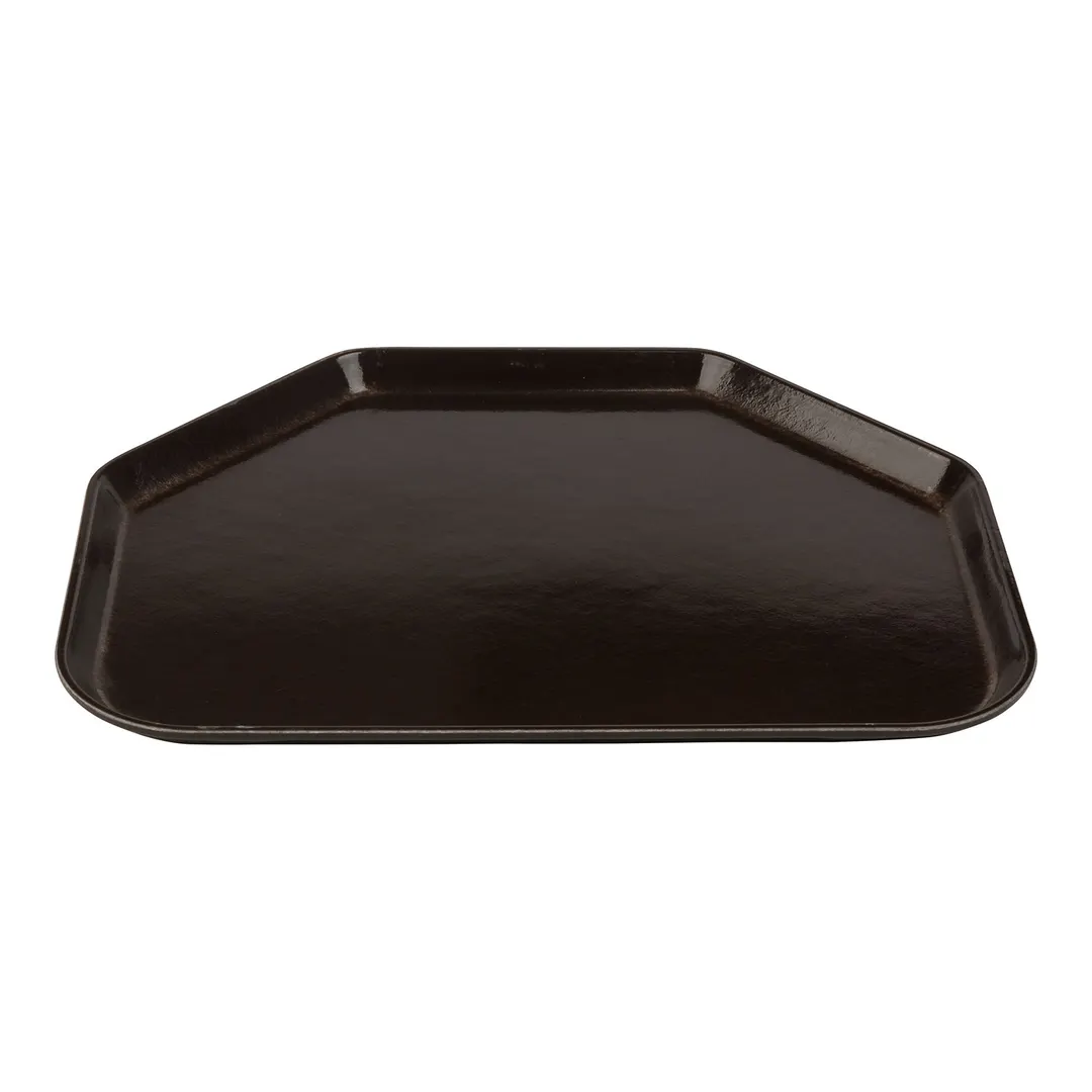 Cambro 1422TR116 Trapezoid Tray, 14" x 22" High‑Impact Fiberglass, Brazil Brown, NSF
