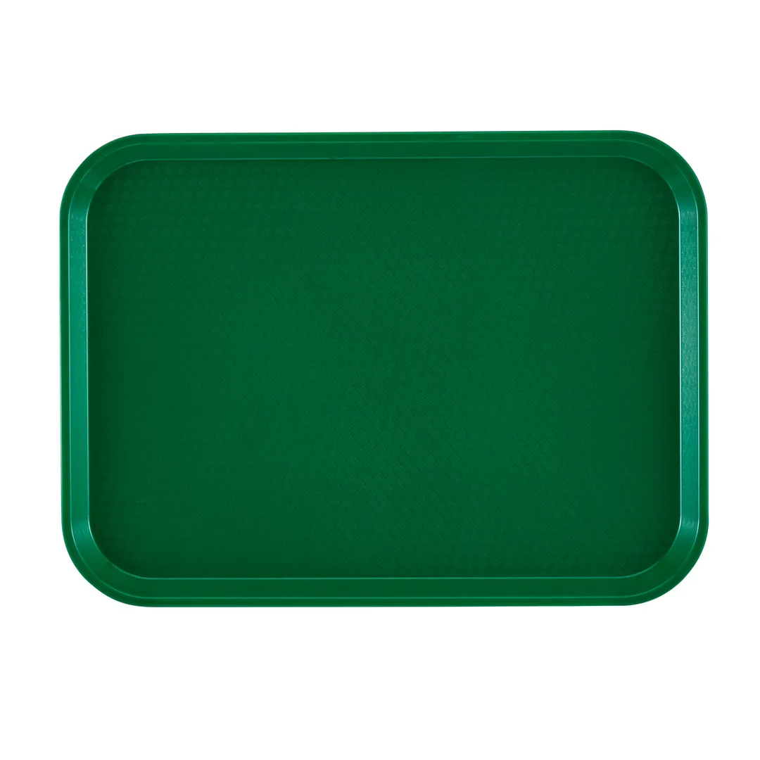 Cambro 1520119 Rectangular Tray, 15" x 20-1/4" Fiberglass, Sherwood Green, NSF, Dishwasher Safe