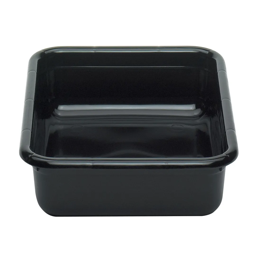 Cambro 1520CBPF110 Cambox® Bus Box, 15-5/16"L x 19-15/16"W x 4-15/16"H, Hi-Gloss Plastic, 1-Compartment, Black