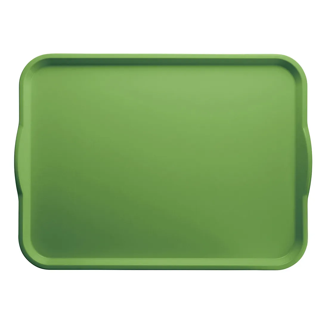 Cambro 1520H113 Rectangular Tray, 15" x 20", Fiberglass, Greens, Lime‑Ade Finish, NSF