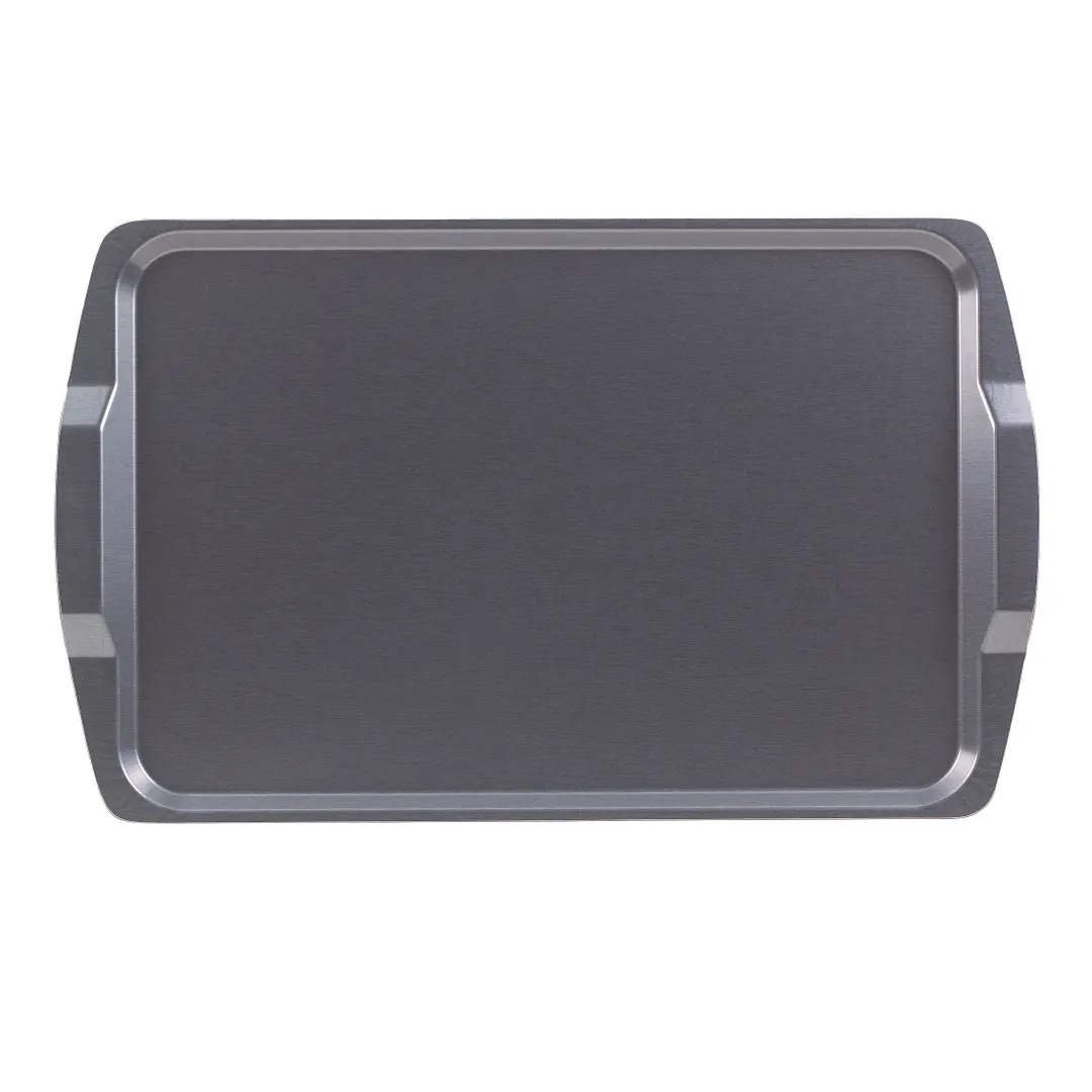 Cambro 1525RST612 Room Service Tray – Rectangular 14" x 21", Fiberglass Finish, Dishwasher Safe, NSF