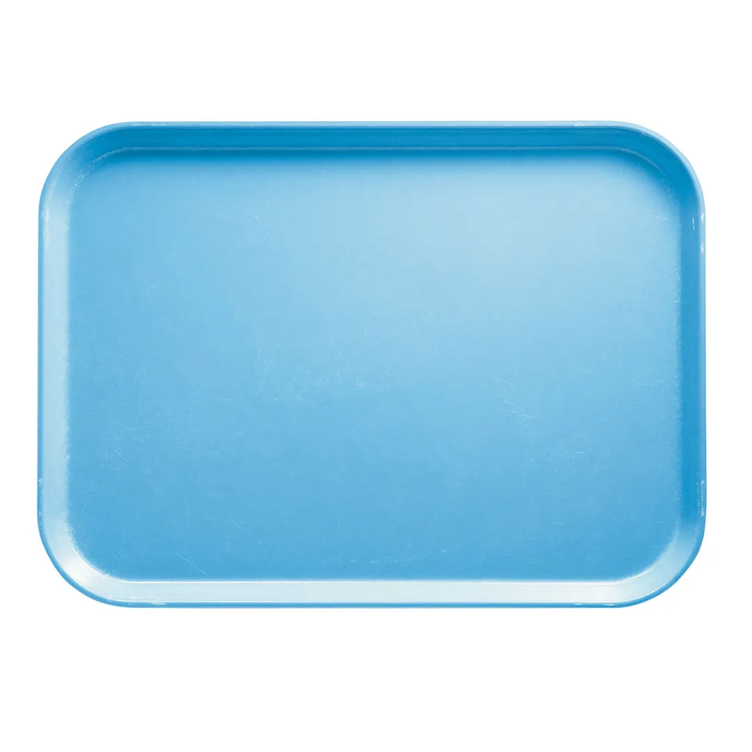 Cambro 1622518 Camtray Tray, 16" x 22", Fiberglass, Robin Egg Blue, NSF, Dishwasher Safe