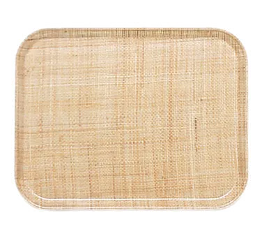 Cambro 16225204 Rectangular Tray, 16½" x 22½", Fiberglass, Wood‑Design Color, NSF, Dishwasher Safe