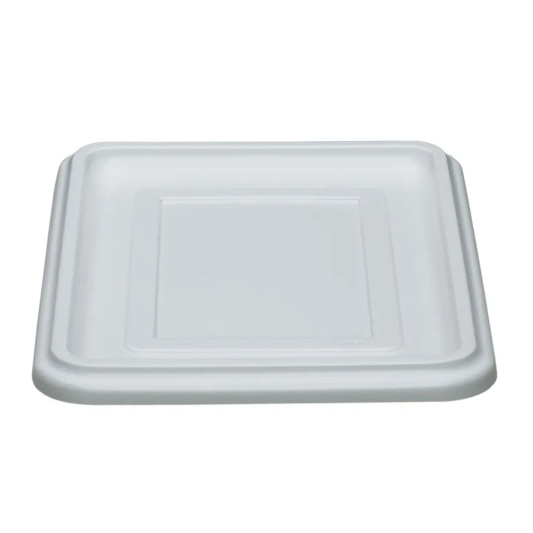 Cambro 1722CBCP148 Bus Box Tub Cover, 17-5/16"L x 22-3/8"W, Hi-Gloss Plastic, White, NSF