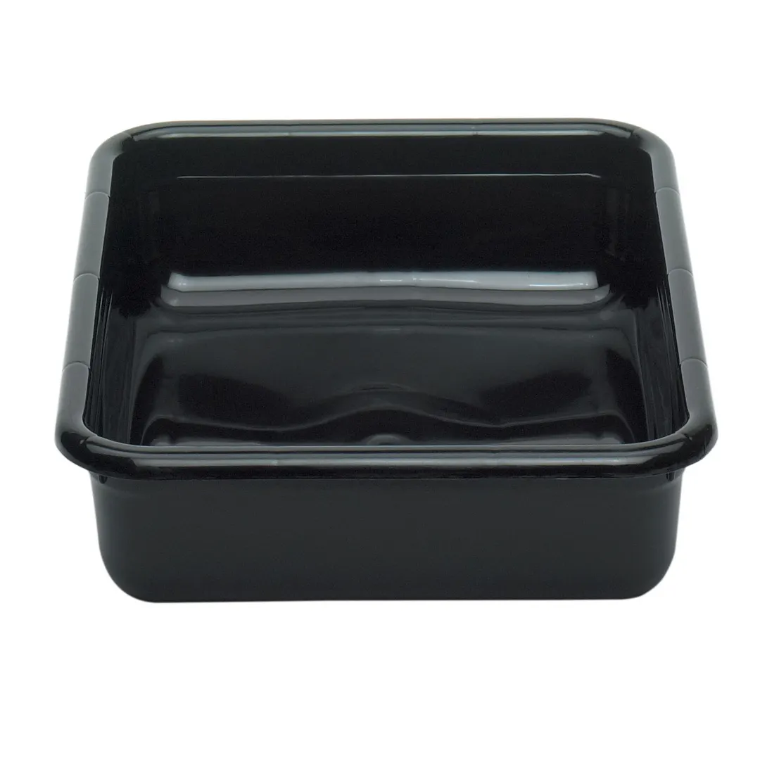 Cambro 1722CBP110 Cambox® Bus Box, 16-7/8"L x 21-7/8"W x 4-3/4"H, Hi-Gloss Plastic, Black, 1-Compartment