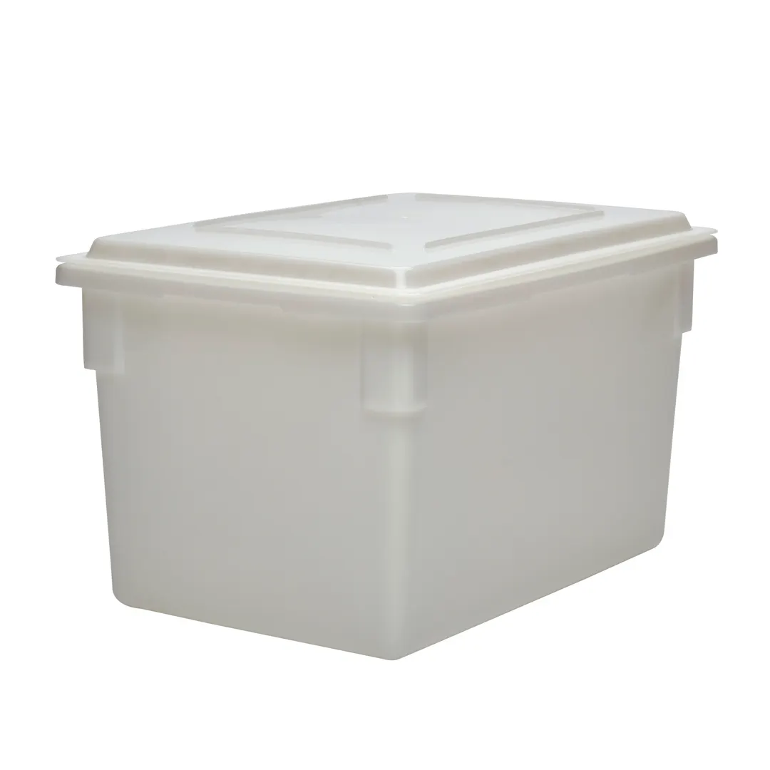 Cambro 182615P148 Box, 22‑Gal, 18" x 26" x 15" Polyethylene, Natural White, NSF, Dishwasher Safe