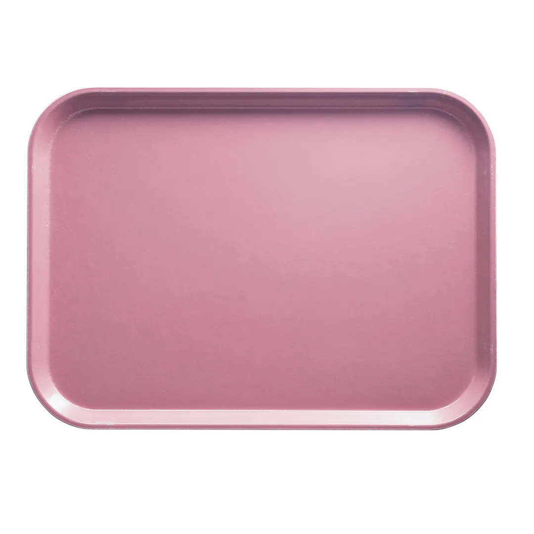 Cambro 1826409 Camtray Tray, 17-7/8" X 25-3/4" Blush Pink Fiberglass, NSF, Dishwasher Safe