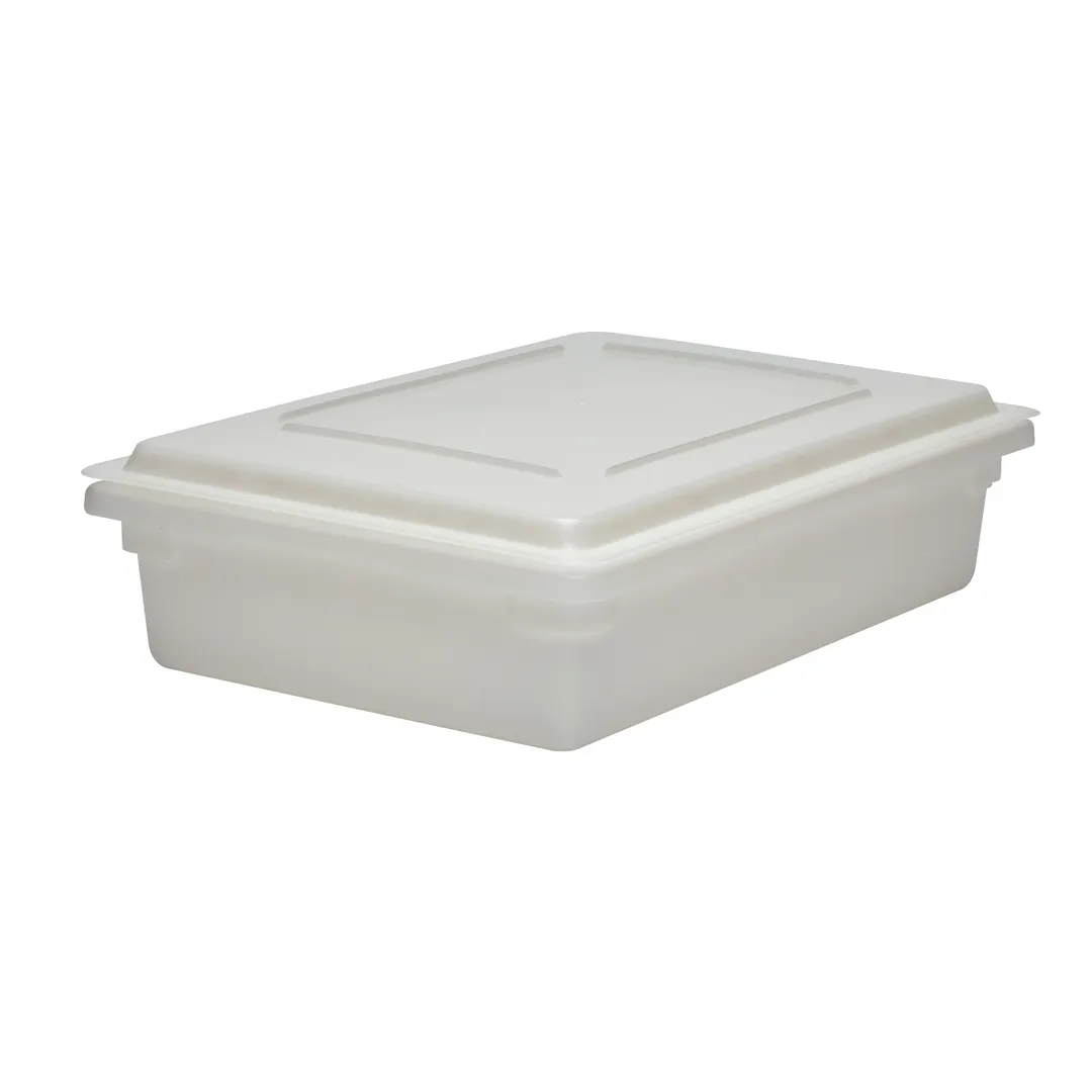 Cambro 18266P148 Box, 18" x 26" x 6" (8.75 gal) Natural White Polyethylene, NSF, Dishwasher Safe