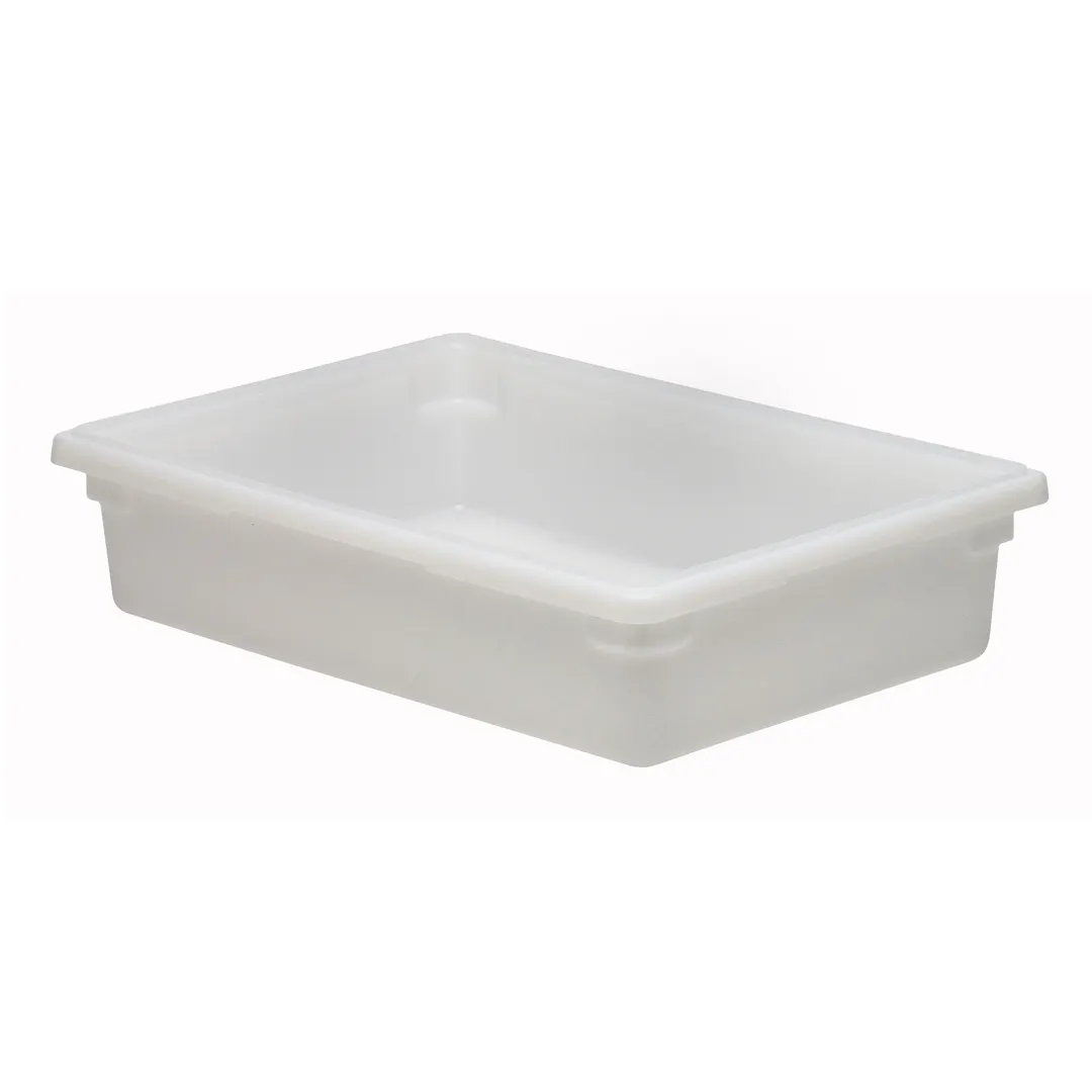 Cambro 18266P148 Box, 18" x 26" x 6" (8.75 gal) Natural White Polyethylene, NSF, Dishwasher Safe