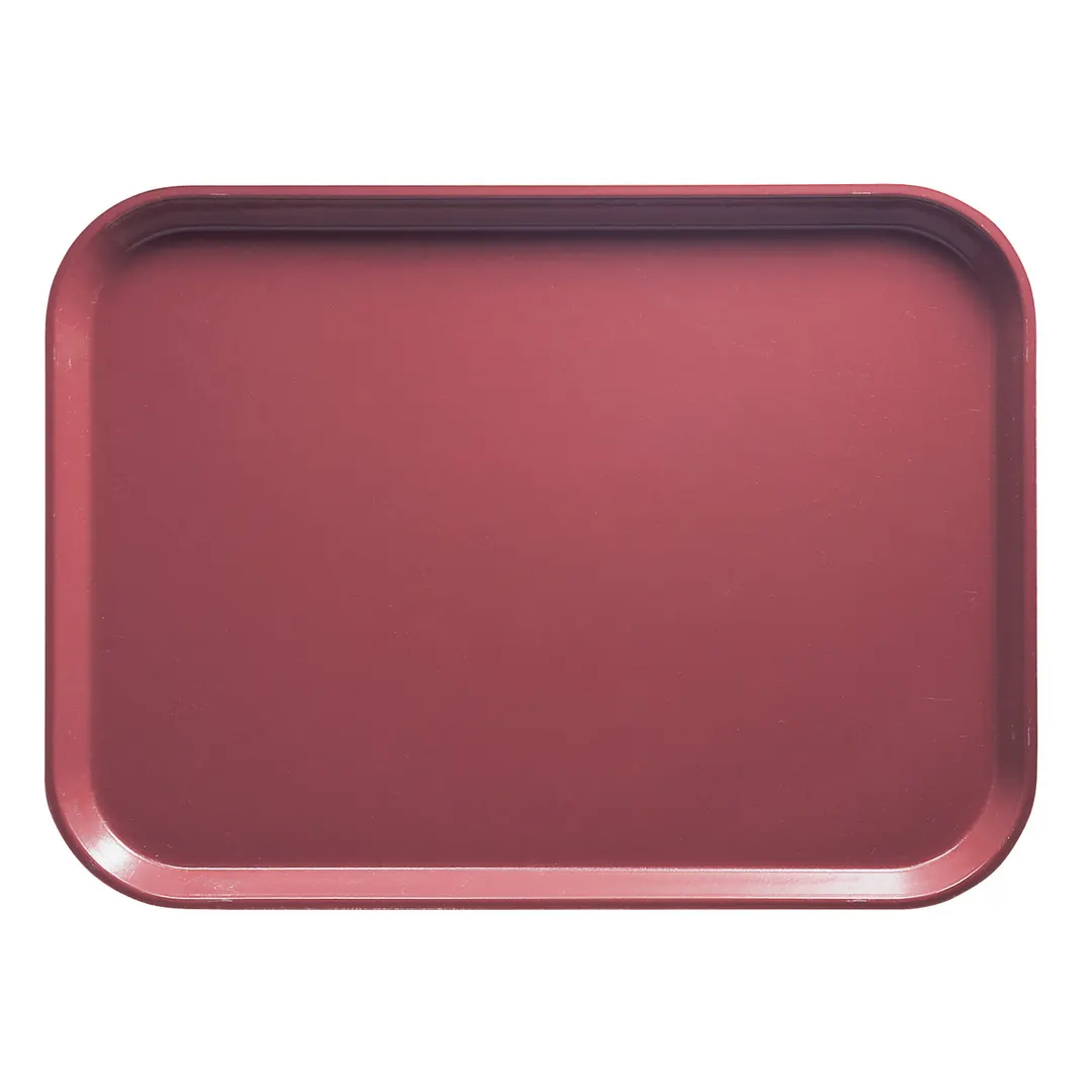 Cambro 2025410 Camtray Tray, 20-3/4" x 25-9/16" Fiberglass, Raspberry Cream, NSF, Dishwasher Safe