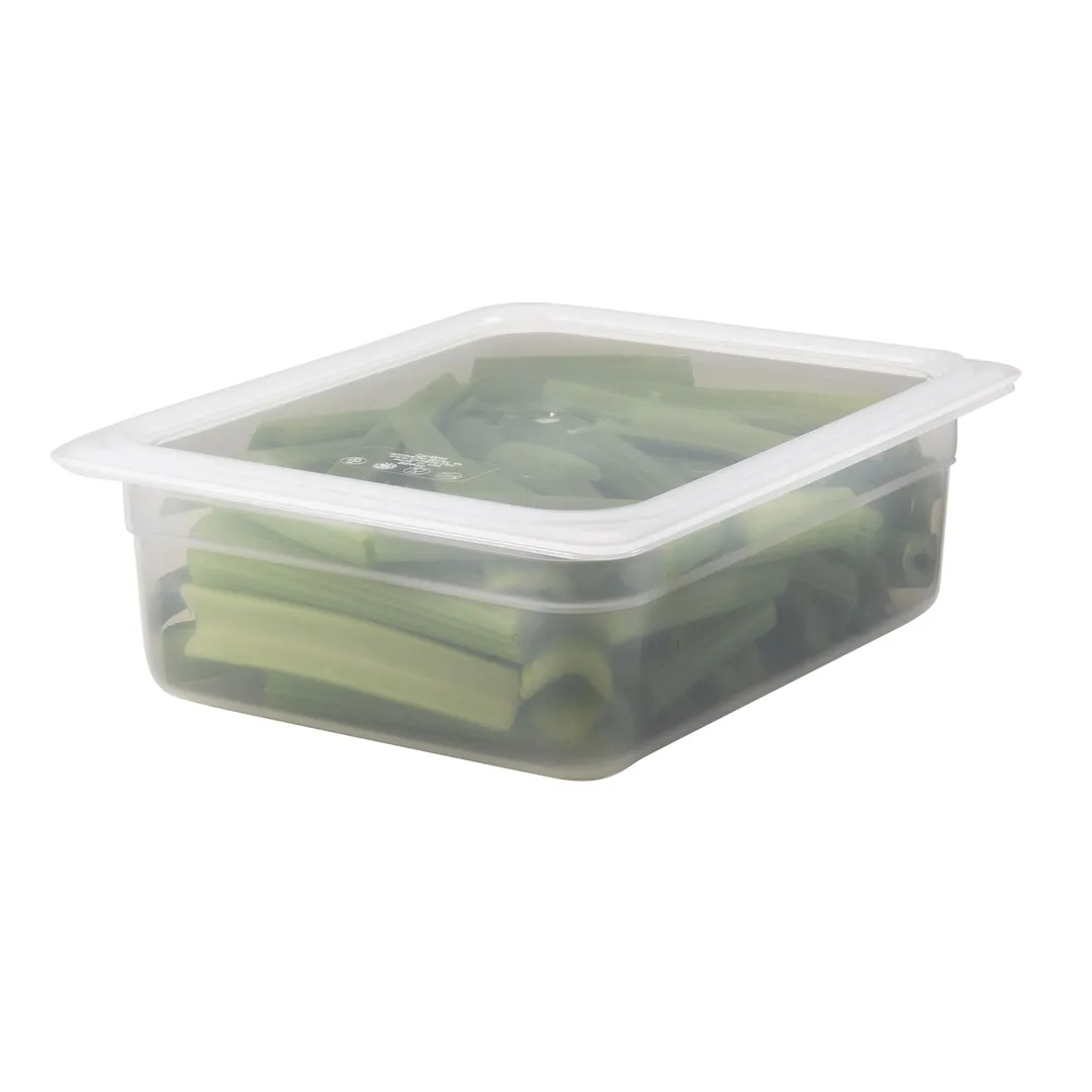 Cambro 24PP190 Food Pan – 1/2 Size, 4" Deep, Translucent Polypropylene, NSF
