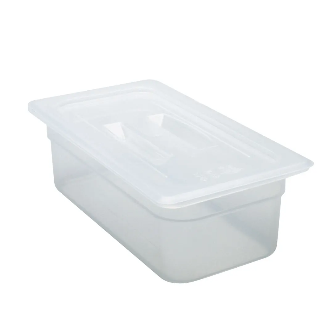 Cambro 30PPCH190 Food Pan Cover – 1/3 Size Handled Lid, Translucent PP, NSF