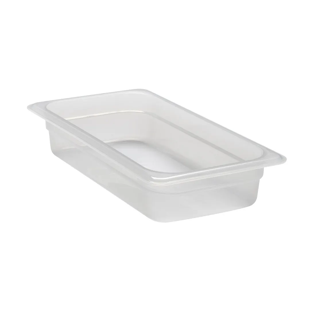 Cambro 32PP190 Food Pan – 1/3 Size, 2-1/2" Deep Translucent Polypropylene, NSF