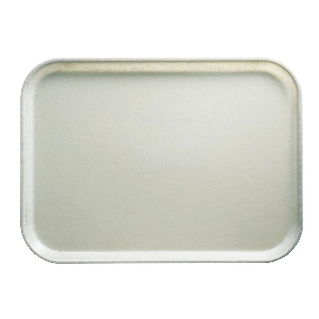 Cambro 46101 Camtray Tray, 4-1/4" x 6" Fiberglass, Parchment Gray, Dishwasher Safe, NSF Certified