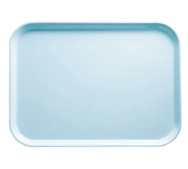 Cambro 46177 Camtray Rectangular Tray, 4¼" x 6" Fiberglass, Sky Blue, NSF, Dishwasher Safe