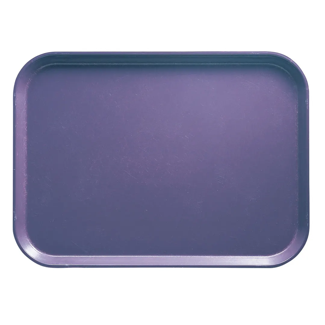 Cambro 46551 Camtray Rectangular Tray, 4¼" x 6" Fiberglass, Purple, NSF, Dishwasher Safe