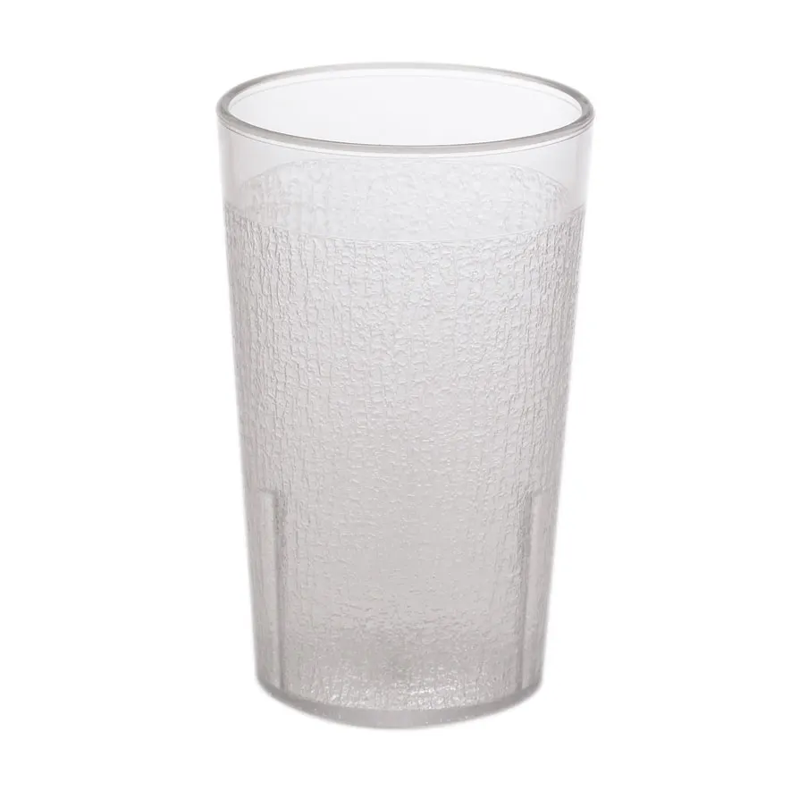Cambro 500CW152 Tumbler, 5.4-oz Clear Textured Polycarbonate, 2-¼" Top, Dishwasher Safe